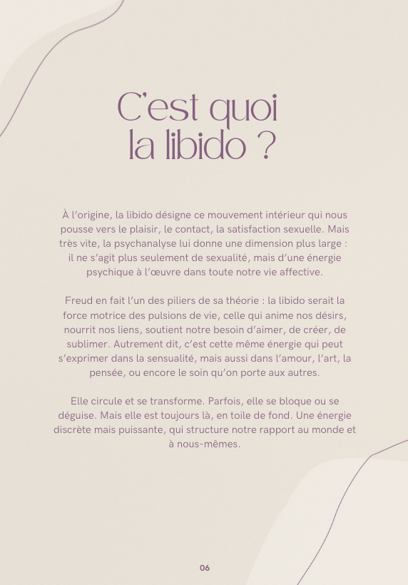 Livre papier Libido Positive